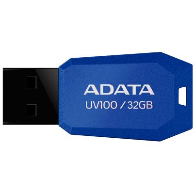 USB флеш накопичувач ADATA 32GB DashDrive UV100 Blue USB 2.0 (AUV100-32G-RBL) USB флеш накопичувач ADATA 32GB DashDrive UV100 Blue USB 2.0 (AUV100-32G-RBL)