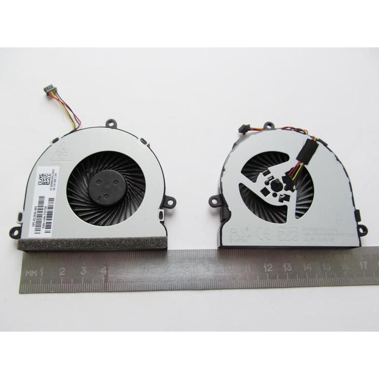 Вентилятор ноутбука HP Pavilion 15-AC,15-AF,14-R,250 G4,255 G4 DC(5V,0.5A) 4pin (DC28000GAF0/FGKB/DC28000GAD0/813946-001) - фото 2