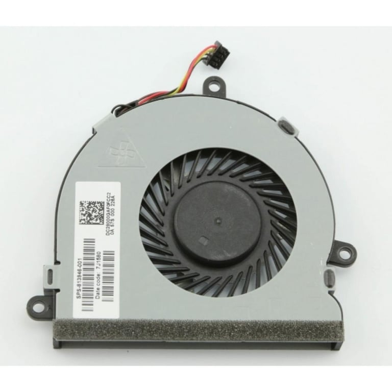 Вентилятор ноутбука HP Pavilion 15-AC,15-AF,14-R,250 G4,255 G4 DC(5V,0.5A) 4pin (DC28000GAF0/FGKB/DC28000GAD0/813946-001) - фото 3