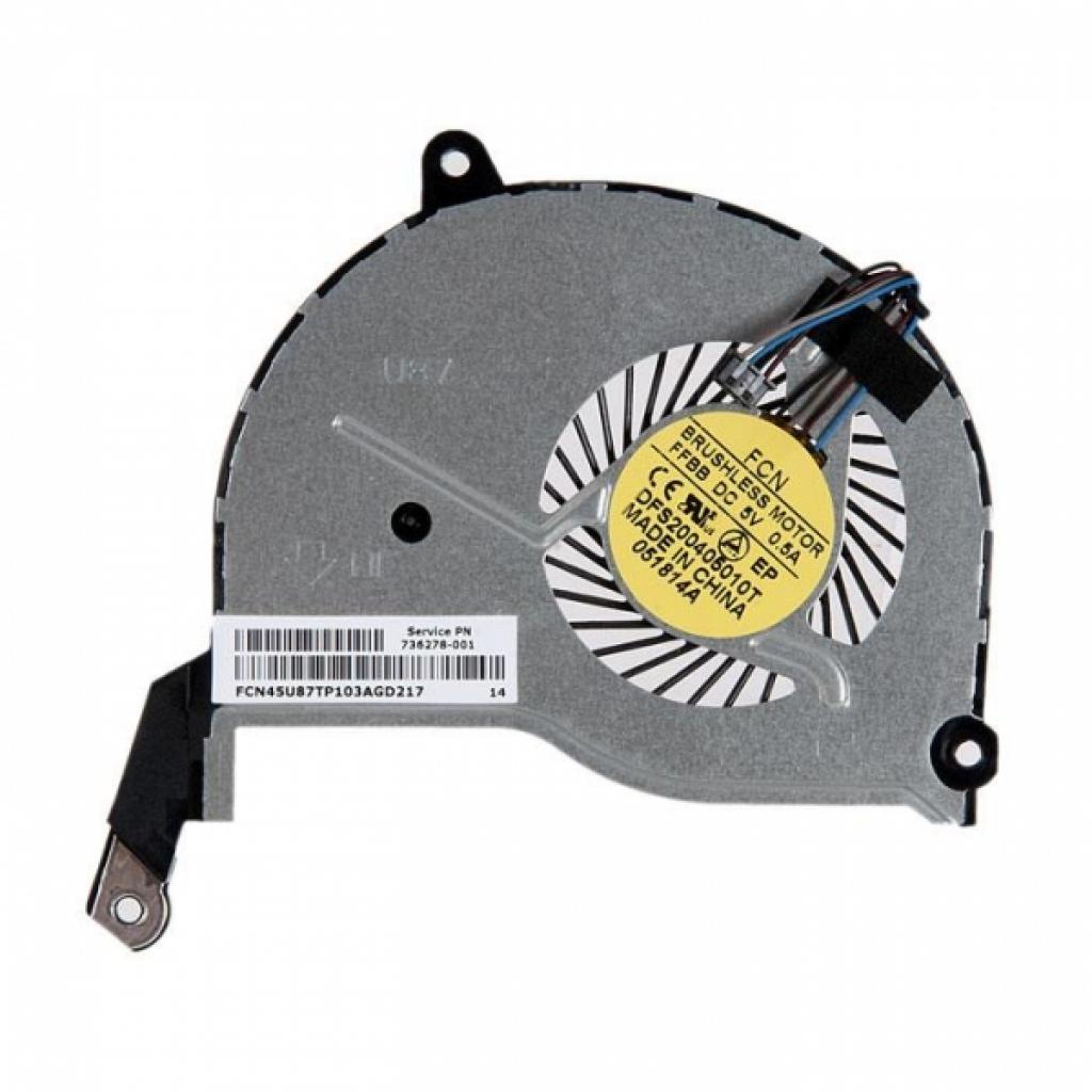 Вентилятор ноутбука HP Pavilion 15-N DC(5V,0.5A) 4pin (736278-001/FAU8300EPA/DFS531105MC0T/DFS200405010T) - фото 1
