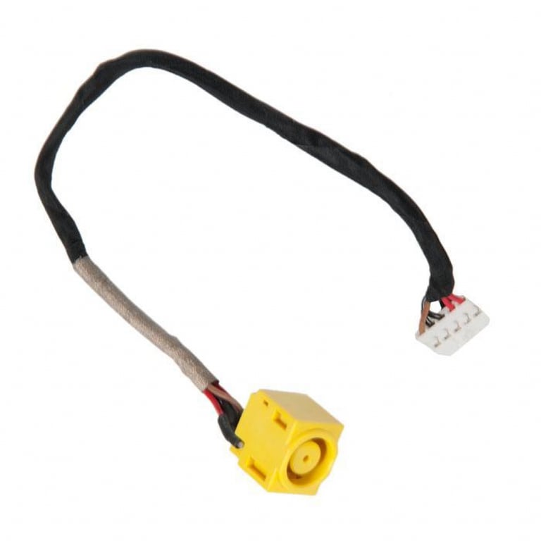 Роз'єм живлення ноутбука з кабелем для Lenovo PJ572 (7.9mm x 5.5mm + center pin), 5-p Универсальный (A49070) - фото 1