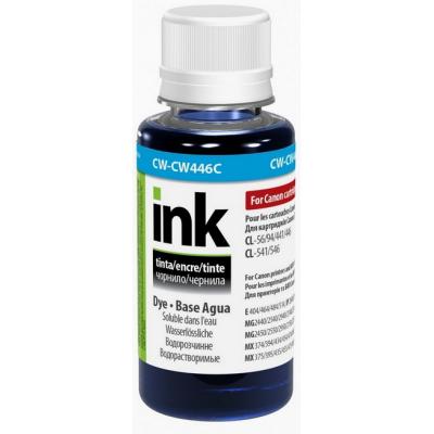 Чорнило ColorWay Canon CL-446 100мл Cyan (CW-CW446C01) - фото 1
