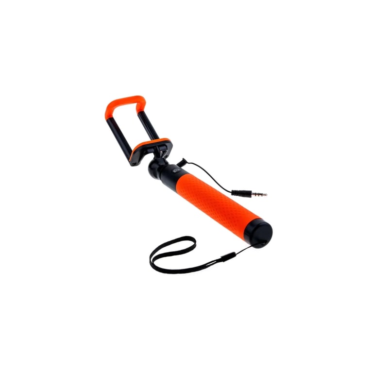 Монопод для селфі Grand-X Deluxe Click 3,5 U-крепление 180-780мм Orange (MPGDJ3CUO) - фото 1