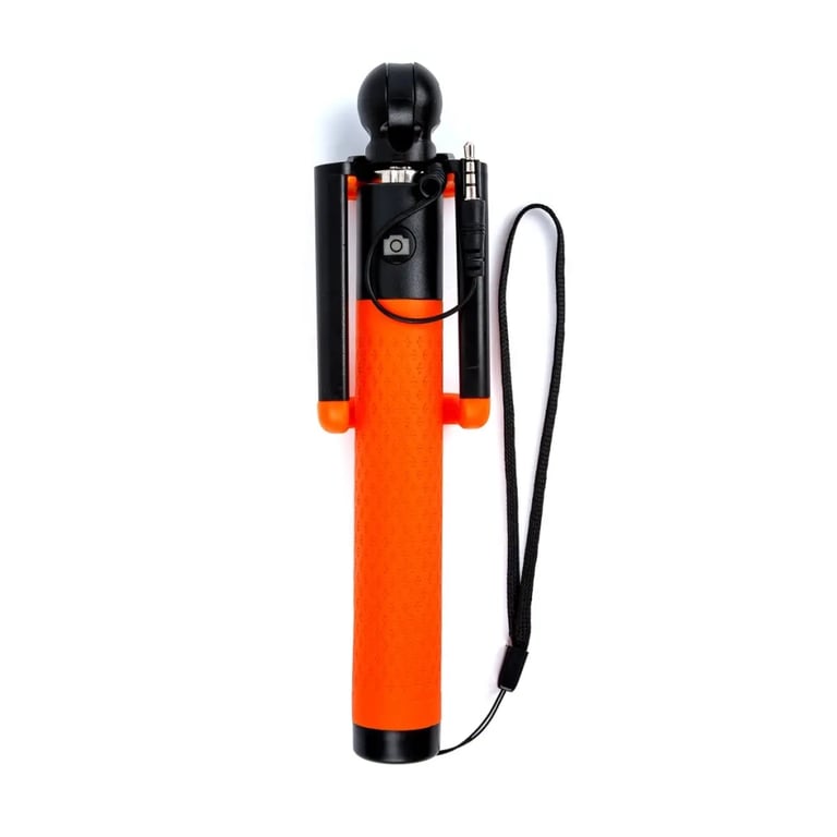 Монопод для селфі Grand-X Deluxe Click 3,5 U-крепление 180-780мм Orange (MPGDJ3CUO) - фото 7