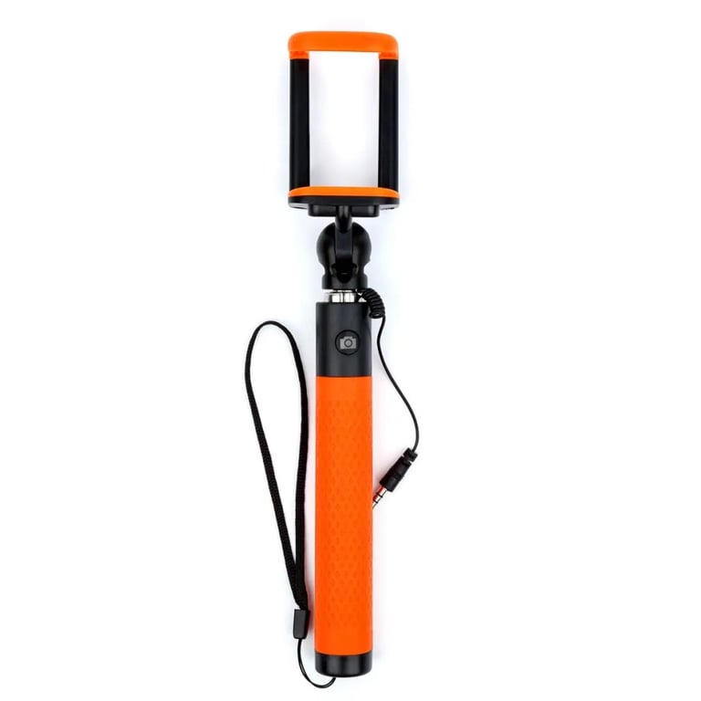 Монопод для селфі Grand-X Deluxe Click 3,5 U-крепление 180-780мм Orange (MPGDJ3CUO) - фото 8