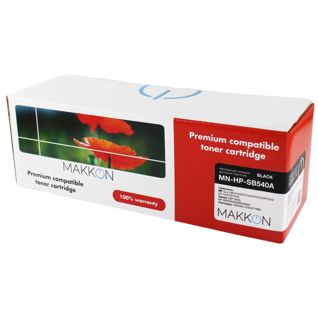 Картридж Makkon HP CLJ CB540A (125A) (SB540A) 2.2k black (MN-HP-SB540A) Картридж Makkon HP CLJ CB540A (125A) (SB540A) 2.2k black (MN-HP-SB540A)