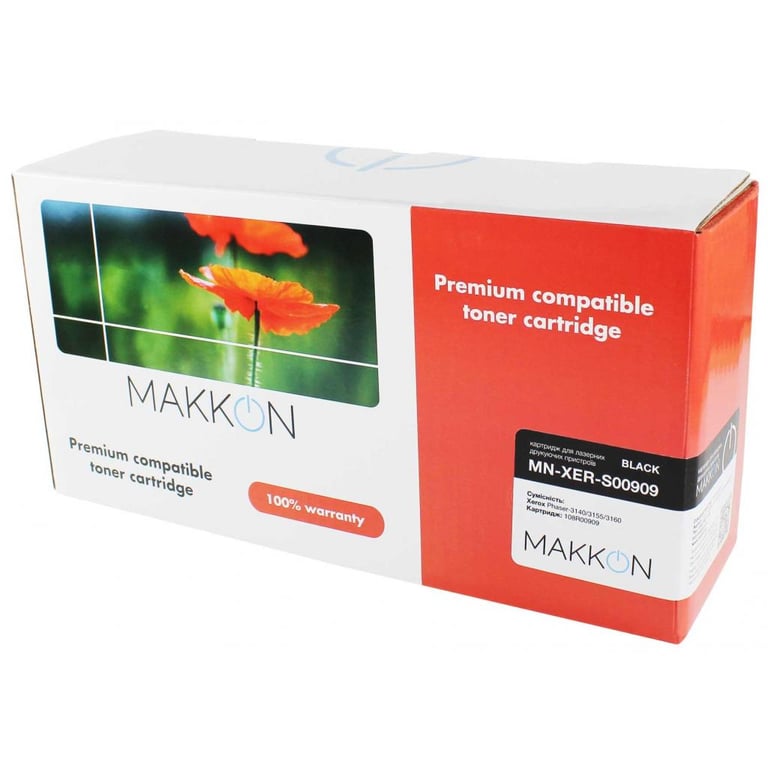 Картридж Makkon Xerox 108R00909 (S00909) 2.5k (MN-XER-S00909) - фото 1