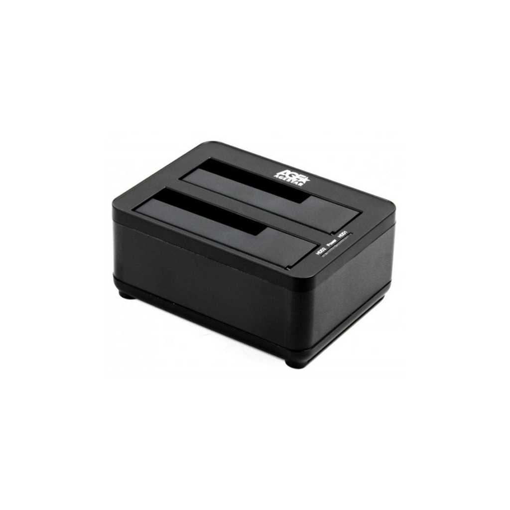 Док-станція для накопичувачів AgeStar 3UBT8 (Black) - фото 1