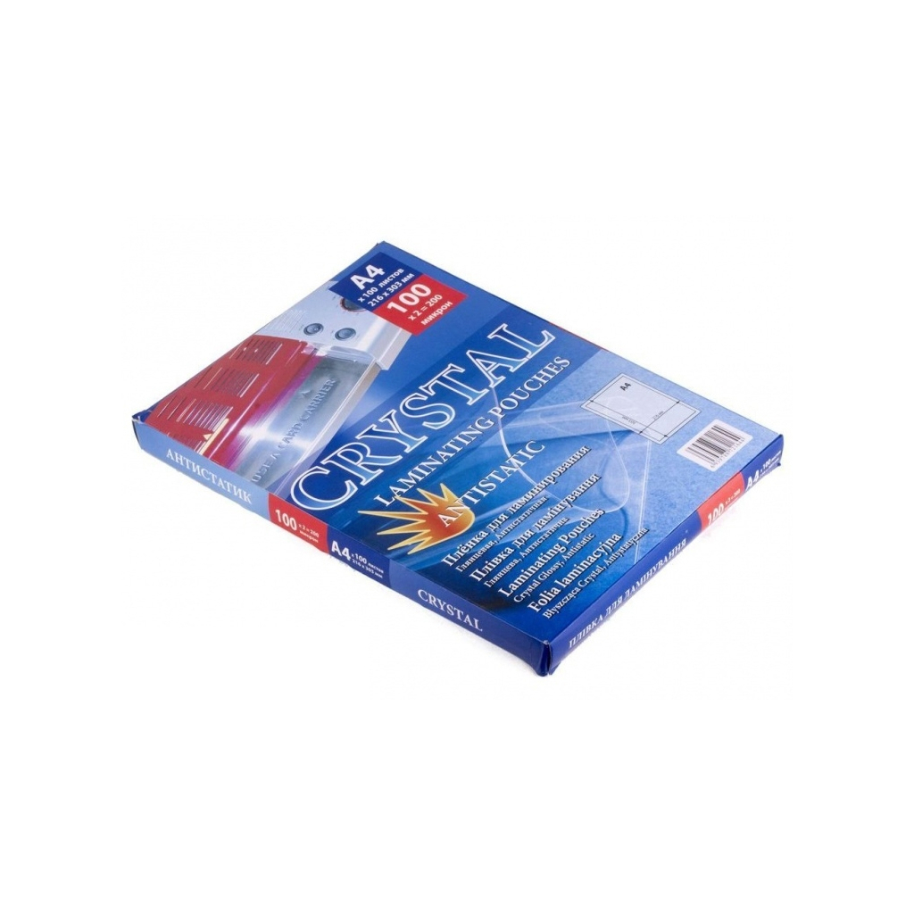 Плівка для ламінування Agent глянц. А4 100мкн (100 шт.) (3140021) - фото 2 Плівка для ламінування Agent глянц. А4 100мкн (100 шт.) (3140021) - фото 2