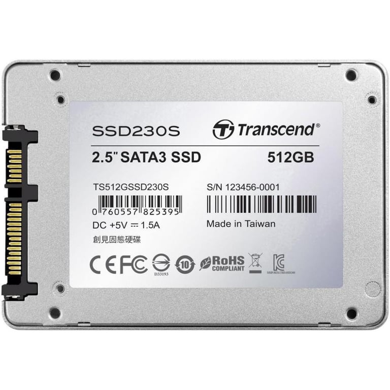 Накопичувач SSD 2.5" 512GB Transcend (TS512GSSD230S) - фото 3