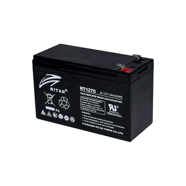 Батарея до ДБЖ Ritar AGM RT1270B, 12V-7Ah (RT1270B) - фото 1