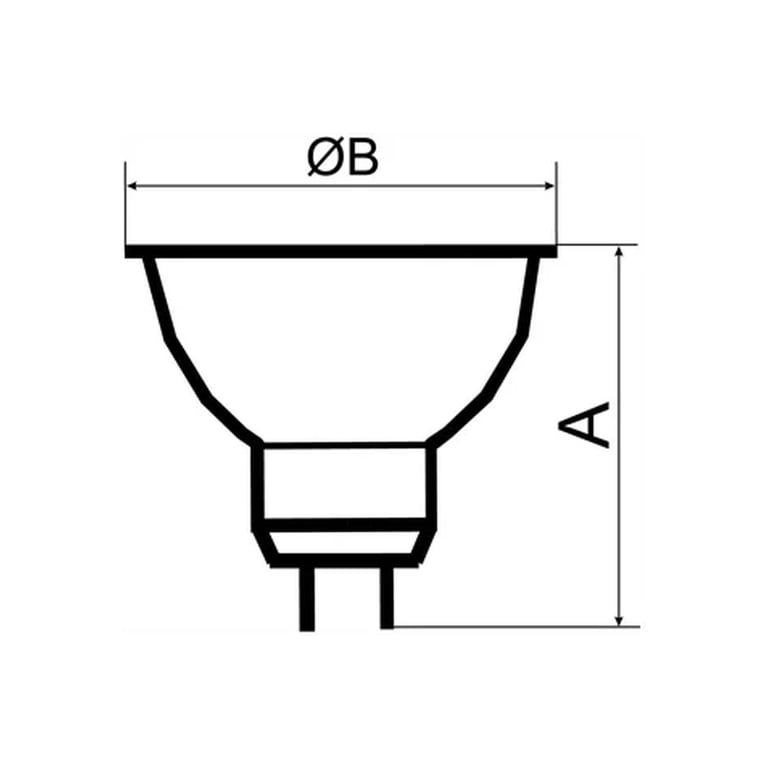 Лампочка Electrum MR-16 ELECTRUM 5W GU10 4000K (A-LR-0071) - фото 3