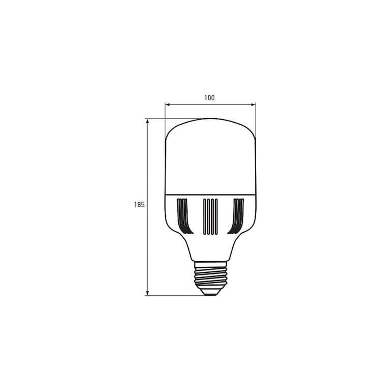 Лампочка Eurolamp E27 (LED-HP-30274) - фото 4