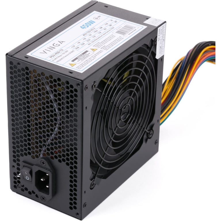 Блок живлення Vinga 450W ОЕМ (PSU-450-12) - фото 4