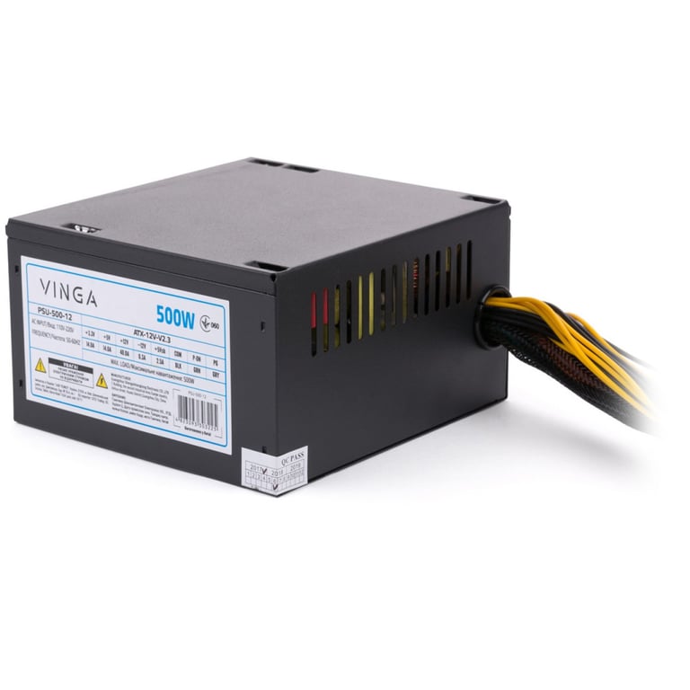 Блок живлення Vinga 500W ОЕМ (PSU-500-12) - фото 8