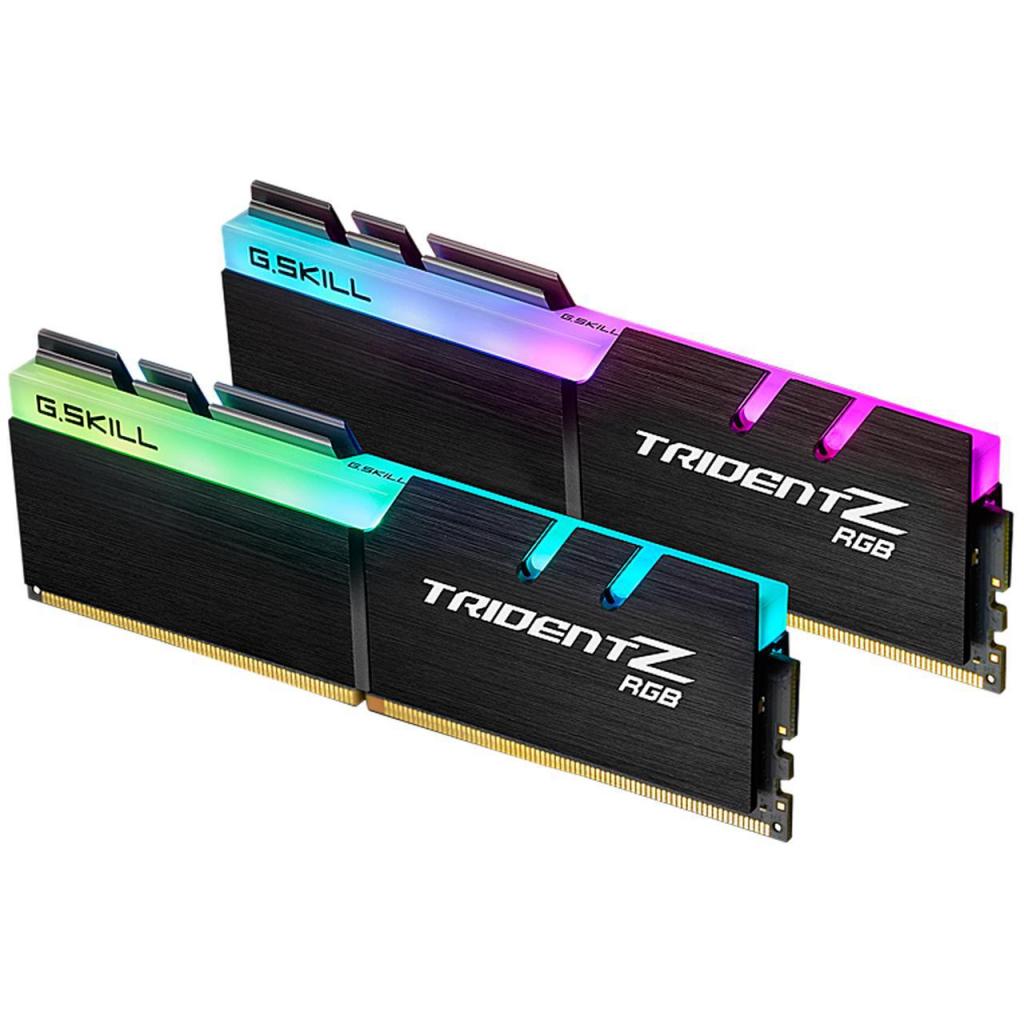 Модуль пам'яті для комп'ютера DDR4 16GB (2x8GB) 3200 MHz Trident Z RGB G.Skill (F4-3200C16D-16GTZR) - фото 2 Модуль пам'яті для комп'ютера DDR4 16GB (2x8GB) 3200 MHz Trident Z RGB G.Skill (F4-3200C16D-16GTZR) - фото 2