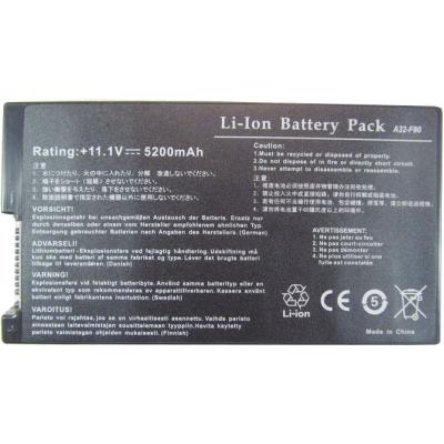 Акумулятор до ноутбука AlSoft Asus A32-F80 5200mAh 6cell 11.1V Li-ion (A41439) - фото 1
