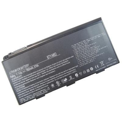 Акумулятор до ноутбука MSI BTY-M6D 7800mAh 6cell 11.1V Li-ion (A47040) - фото 2
