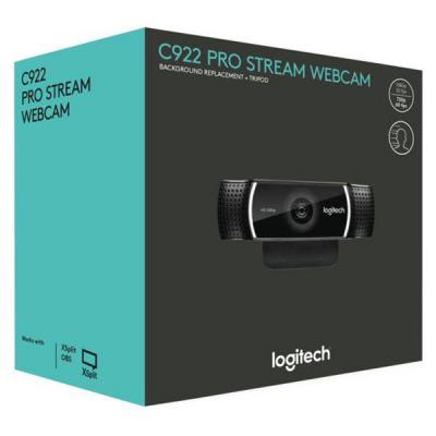 Веб-камера Logitech C922 Pro Stream (960-001088) - фото 6