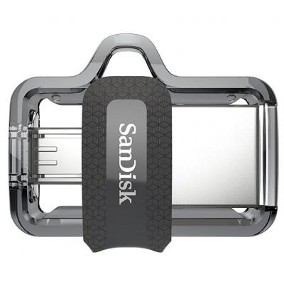 USB флеш накопичувач SanDisk 256GB Ultra Dual Drive USB 3.0 OTG (SDDD3-256G-G46) - фото 1 USB флеш накопичувач SanDisk 256GB Ultra Dual Drive USB 3.0 OTG (SDDD3-256G-G46) - фото 1