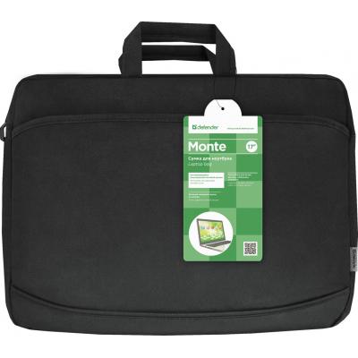 Сумка для ноутбука Defender 17" Monte black (26065) - фото 6 Сумка для ноутбука Defender 17" Monte black (26065) - фото 6