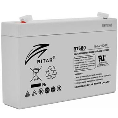 Батарея до ДБЖ Ritar AGM RT680, 6V-8Ah (RT680) - фото 1