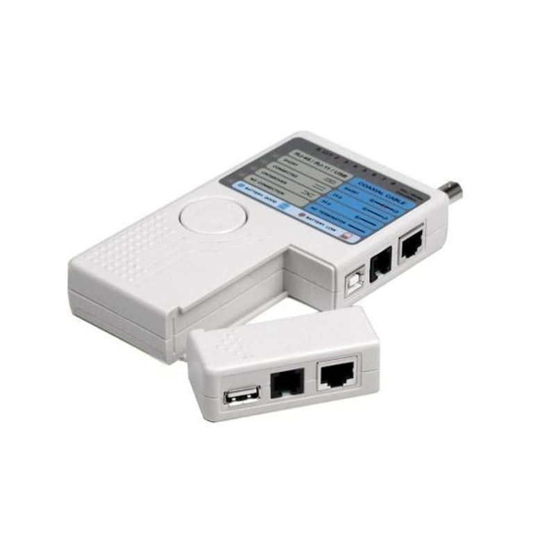 Тестер кабельний RJ-45, RJ-12, BNC, USB Eserver (WT-4065) - фото 2