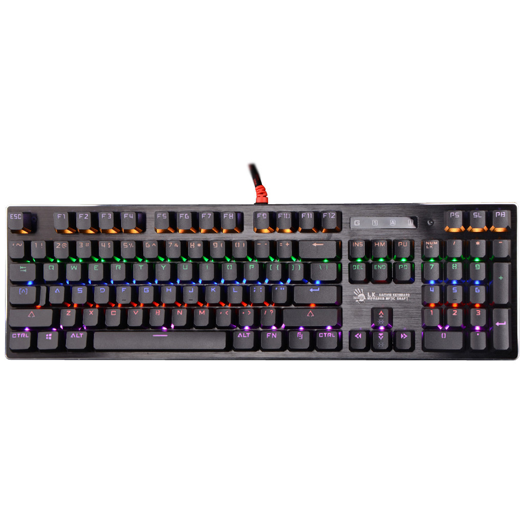 Клавіатура A4Tech Bloody B820R USB Black (4711421926997) - фото 1