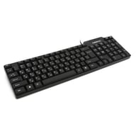 Клавіатура Omega OK-05 Cyrilic Version USB Black (OK05TRU) - фото 2