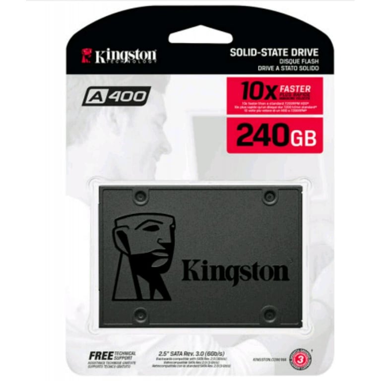 Накопичувач SSD 2.5" 240GB Kingston (SA400S37/240G) - фото 5