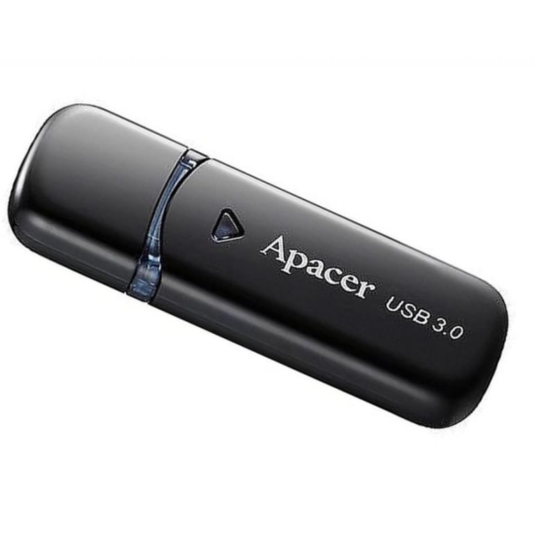 USB флеш накопичувач Apacer 64GB AH355 Black USB 3.0 (AP64GAH355B-1) - фото 2