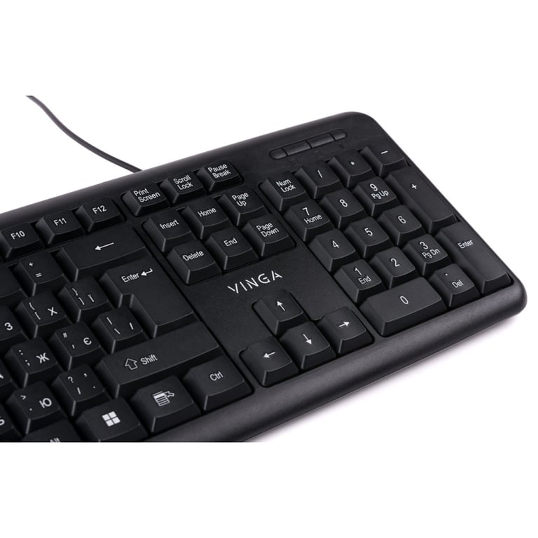 Клавіатура Vinga KB110BK - фото 6