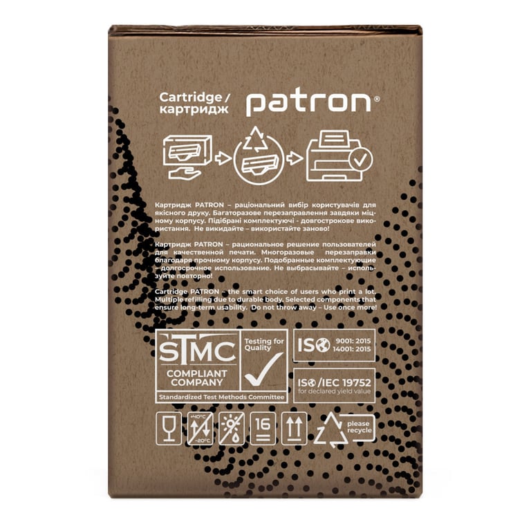 Картридж Patron HP LJ CE278A/CANON 728 GREEN Label (DUAL PACK) (PN-78A/728DGL) - фото 4