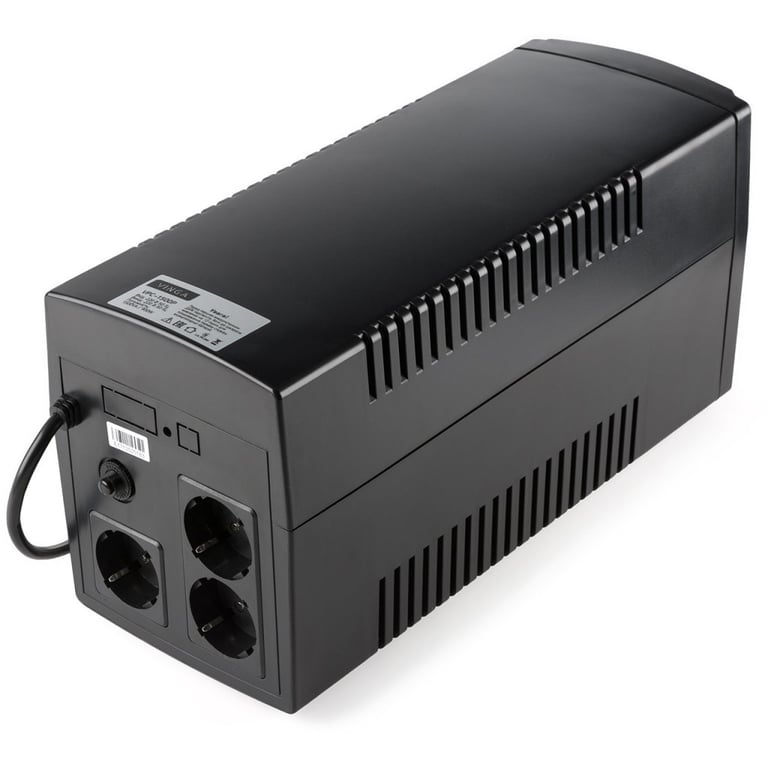 Пристрій безперебійного живлення Vinga LCD 1500VA plastic case (VPC-1500P) - фото 11