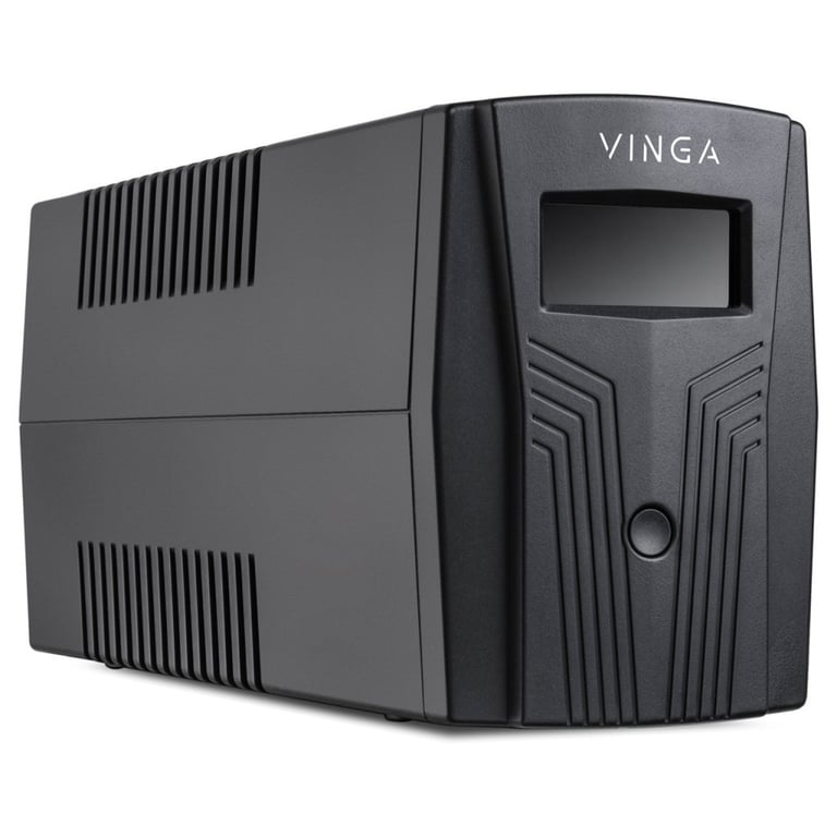 Пристрій безперебійного живлення Vinga LCD 1500VA plastic case (VPC-1500P) - фото 6
