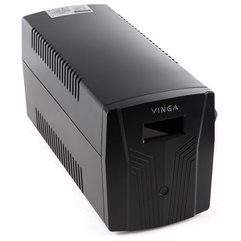 Пристрій безперебійного живлення Vinga LCD 1500VA plastic case (VPC-1500P) - фото 10