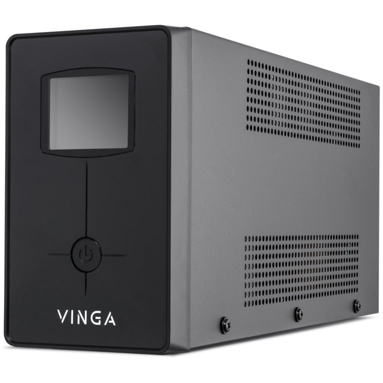 Пристрій безперебійного живлення Vinga LCD 1500VA metal case (VPC-1500M) - фото 7