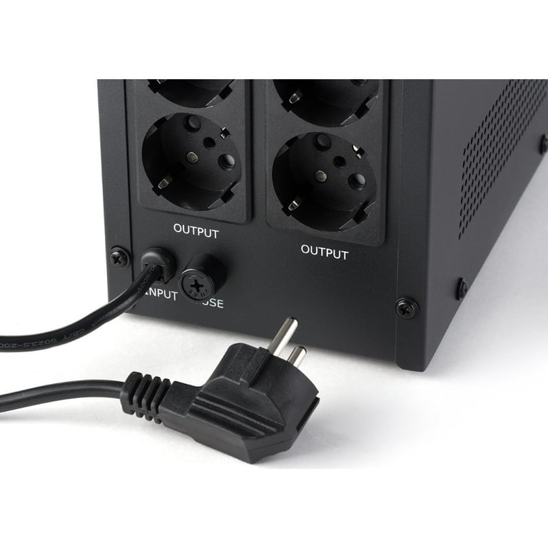 Пристрій безперебійного живлення Vinga LCD 1500VA metal case (VPC-1500M) - фото 9