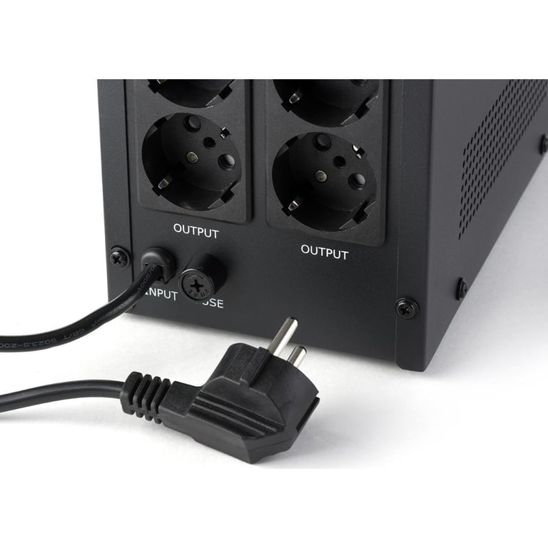 Пристрій безперебійного живлення Vinga LCD 1200VA metal case (VPC-1200M) - фото 9