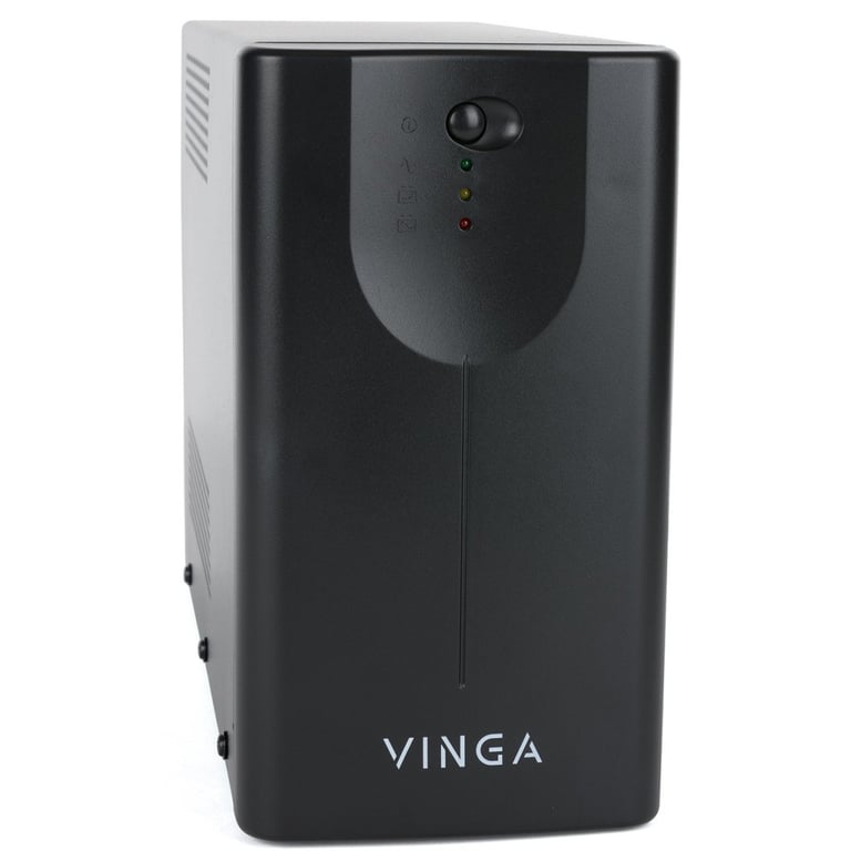 Пристрій безперебійного живлення Vinga LED 2000VA metall case (VPE-2000M) - фото 12