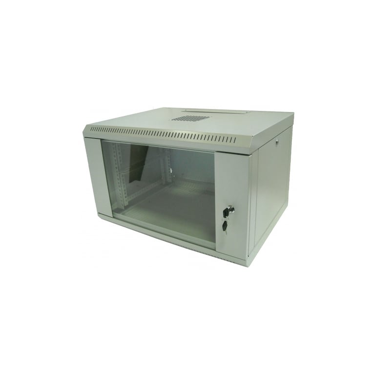 Шафа настінна Hypernet 6U 19" 600x450 (WMNC-6U-FLAT) - фото 1