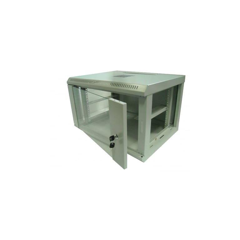 Шафа настінна Hypernet 6U 19" 600x450 (WMNC-6U-FLAT) - фото 3