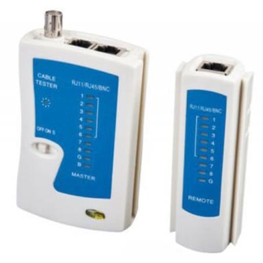 Тестер кабельний RJ-45, RJ-12, RJ-11, COAXIAL Kingda (KD-CT006) - фото 1