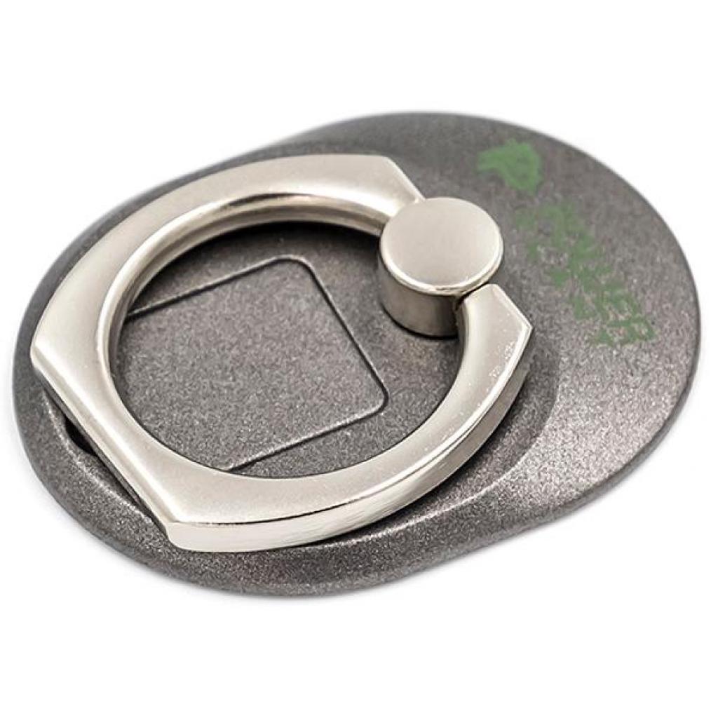 Тримач для смартфонів PowerPlant с кольцом, черный (CA910311) - фото 1 Тримач для смартфонів PowerPlant с кольцом, черный (CA910311) - фото 1