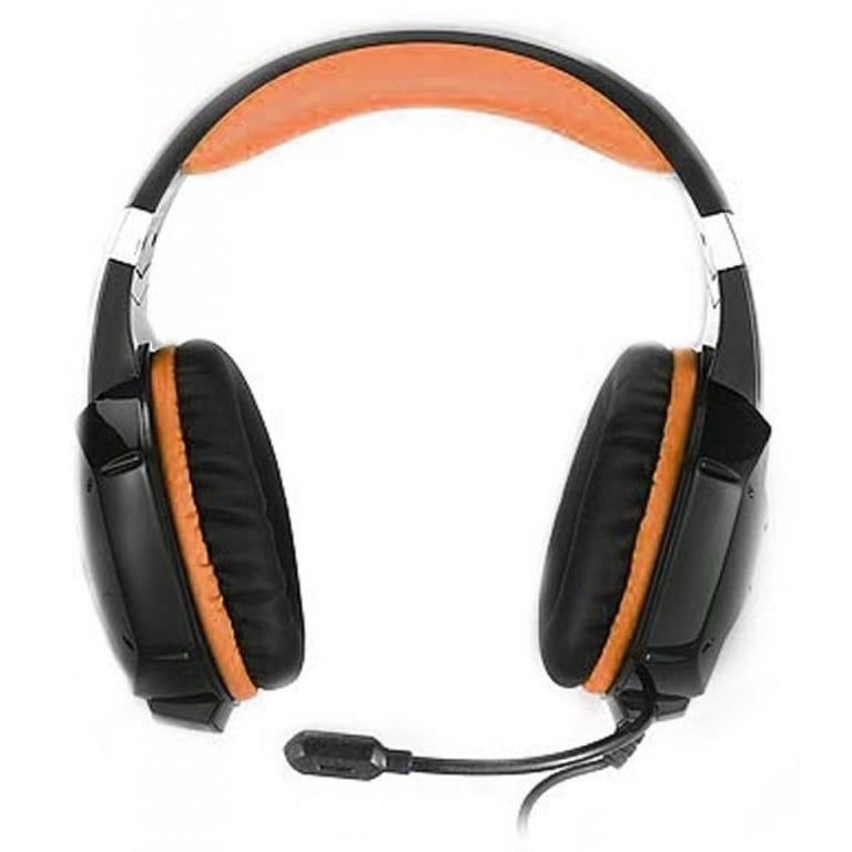 Навушники REAL-EL GDX-7700 SURROUND 7.1 black-orange - фото 2