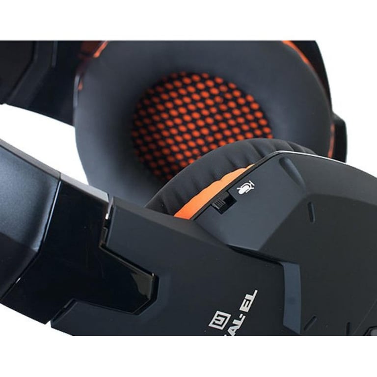Навушники REAL-EL GDX-7700 SURROUND 7.1 black-orange - фото 5