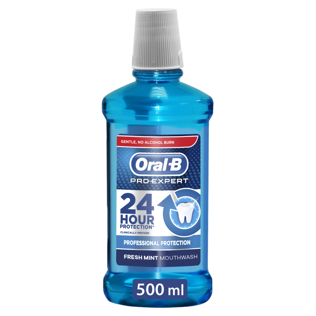 Ополіскувач для порожнини рота Oral-B Pro-Expert Professional Protection Свіжа М%27ята 500 мл (4015600572969) Ополіскувач для порожнини рота Oral-B Pro-Expert Professional Protection Свіжа М%27ята 500 мл (4015600572969)