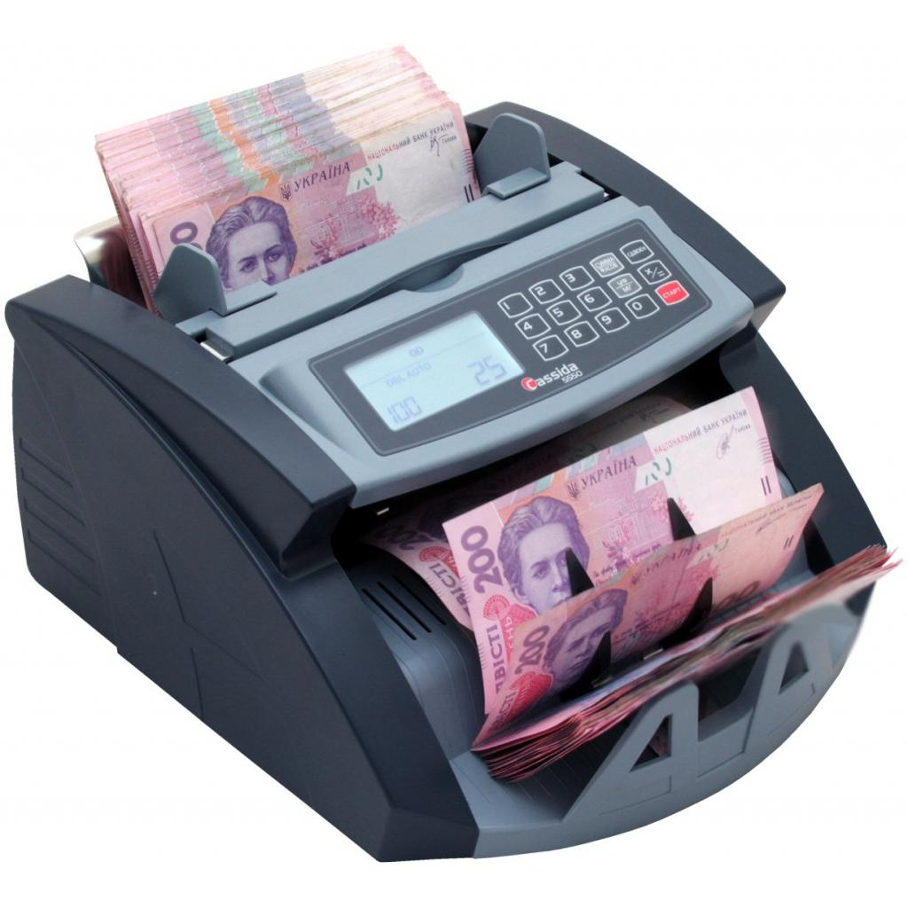 Лічильник банкнот Cassida 5550 UV/MG (00-00000094) - фото 3 Лічильник банкнот Cassida 5550 UV/MG (00-00000094) - фото 3