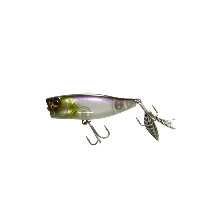 Воблер Jackall Chubby Popper 42 42мм 3,3г Ghost Wakasagi F (1699.09.66)