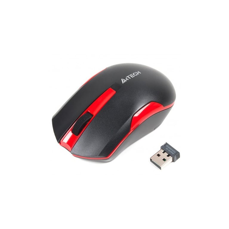 Мишка A4Tech G3-200N Black+Red - фото 1